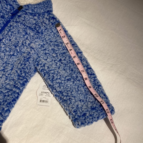 Wonder Nation Sherpa pullover little girl 3 - Picture 8 of 15